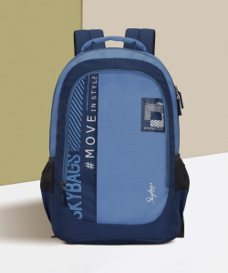 SKYBAGS BEATLE NXT 01 LAPTOP BACKPACK (E) BLUE 28 L Backpack BLUE Price  in India