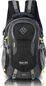 Nexfo Gets Better Laptop Backpack Unisex Travel Rucksack hiking fits upto 17.3 with Raincover 45 L Laptop Backpack