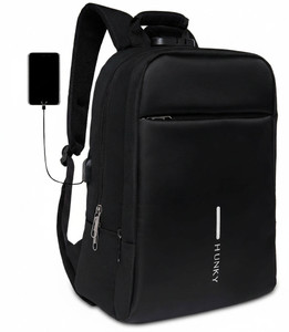 Hunky Anti Theft Laptop Backpack | Number Lock | USB Charging | 15.6 Inch Laptop Waterproof Backpack