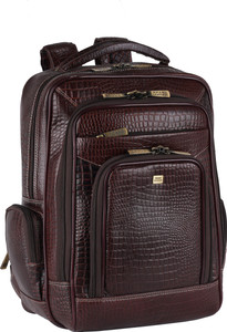 BRAND LEATHER 100% Genuine Leather Laptop Backpack 35 L Laptop Backpack 35 L Laptop Backpack