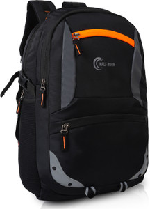 Half Moon Travel Laptop High-Quality Backpack For Men & Women, Multi-Compartment Design 40 L Laptop Backpack