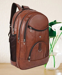 Galaxy Craft Men’s Executive Backpack – Vegan Leather, Durable, Laptop Bag 30 L Backpack