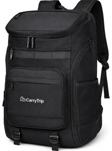 CarryTrip Shoe Compartment & Dry Wet Pocket, Water-Resistant Oxford Material Travel Bag 32 L Laptop Backpack