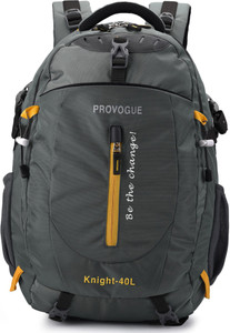 PROVOGUE Unisex with reflective strip along with rain cover 40 L Laptop Backpack