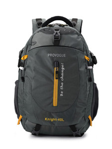 PROVOGUE Unisex with reflective strip along with rain cover 40 L Laptop Backpack