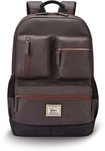 Gear VINTAGE BOXY LEATHER LAPTOP BACKPACK 26 L Laptop Backpack