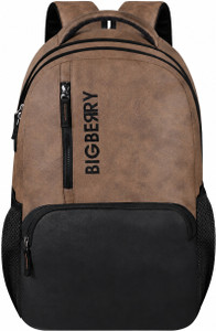 BIGBERRY NEWAGE 28 Ltrs genuine PU Backpack with Multiple Compartments & organiser 28 L Laptop Backpack