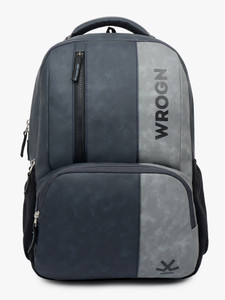 WROGN 35L Vintage Faux Leather Laptop Backpack - Image 6