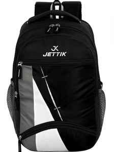 jettik 35L Lightweight Black Backpack - Image 6