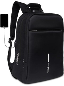 FUR JADEN With Anti Theft Number Lock and USB Charging for Men Women 22 L Laptop Backpack