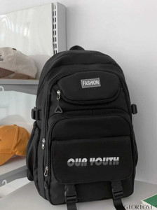 arisen Medium 30 L Backpack Student Backpack For School, Collage and Travel, (Black) 35 L Backpack