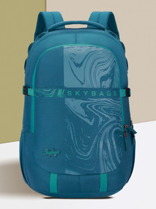 SKYBAGS Vesper with Rain Cover - Teal 40 L Laptop Backpack