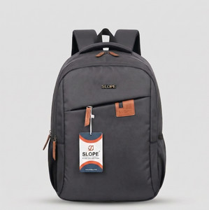 Slope Large 35L Laptop Backpack Grey - Image 1