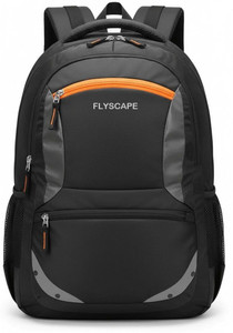 Flyscape Unisex Spacy With Rain Cover And Reflective Strip 36 L Laptop Backpack
