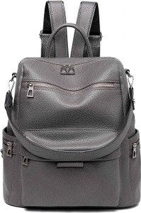 WomenBuzz Backpack Purse for Women Convertible 25L Travel Vintage PU Leather Shoulder Bag 25 L Backpack