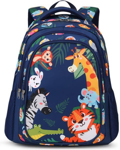 Frantic Waterproof Polyester 26 L School Backpack With Pencil/Staionery Pouch 26 L Backpack