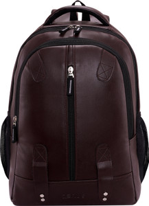 ZERUS PU Leather Backpack For Men & Women Travel Bagpack For Office School & College 40 L Laptop Backpack