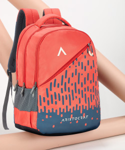 ARISTOCRAT Polyester 32L Epic Backpack Red For Men & Women 32 L Backpack