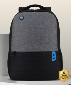 HP 19L Laptop Backpack Black Grey - Image 5