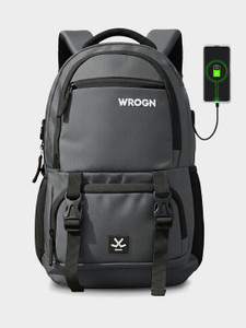 WROGN Large 40 L Laptop Backpack ASHPER Unisex with USB Port and ... more