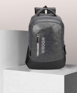 WROGN USB Charging Port, Anti-theft Pocket, 15.5 inches Laptop faux Leather Backpack 35 L Laptop Backpack