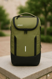 WESLEY Rover Pro Series Smart Anti-Theft Laptop Backpack With USB-A & C Type Charging 30 L Laptop Backpack