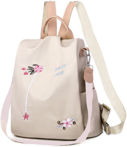 FashMart Cute Style Female Student Waterproof Anti Thief School Bags 12 L Backpack