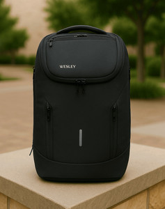 WESLEY Rover Pro Series Smart Anti-Theft Laptop Backpack With USB-A & C Type Charging 30 L Laptop Backpack