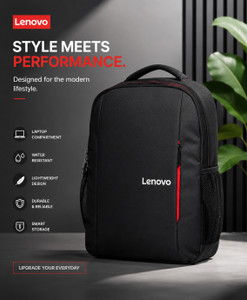 Lenovo Travel / School /Collage / Office And Multipurpose Bag Waterproof Backpack 32 L Laptop Backpack