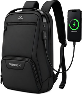 WROGN Smart Laptop Backpack 40L Black - Image 6