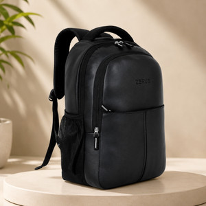 ZERUS Premium PU Leather Laptop Backpack - Image 6
