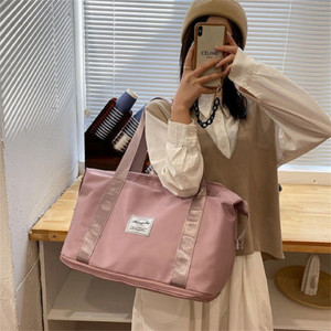 Remang Foldable Travel Duffel Bag, Large Capacity Folding Travel Bag Small Travel Bag Waterproof Shoulder Bag