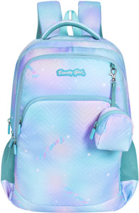 BEAUTY GIRLS |MAGICPACK1616|SCHOOL BAG WITH JOYPOUCH|LARGE SIZE|TUTION|COLLEGE|GIRL School Bag