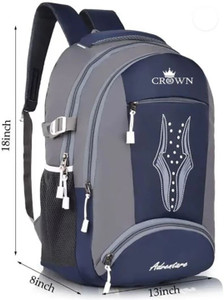CROWN Stylish Large Spacious Backpack - Image 6