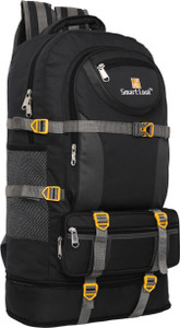 Smartlook New Trekking bag Rucksack bag (Rucksack) Waterproof Backpack (Black, 65 L) Waterproof Backpack