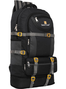 Smartlook New Trekking bag Rucksack bag (Rucksack) Waterproof Backpack (Black, 65 L) Waterproof Backpack