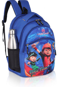 PERFECT GENIUS Kids Stylish Junior School Bag Backpacks Cartoon/Boy/Girl/Baby/ (3-9 Years) Waterproof School Bag