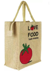 JMB Jute Bag Waterproof Lunch Bag
