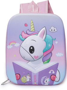 RXP Unicorn Premium School Bag,Pencil Box,Water Bottle,Pencil set For Girls School Bag