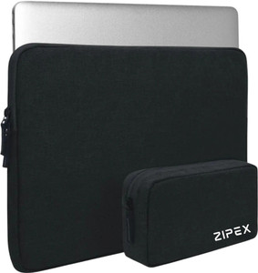 ZIPEX Laptop Sleeve With Charger Pouch | for All 15-15 .6 Inch Laptops | Waterproof Laptop Sleeve/Cover