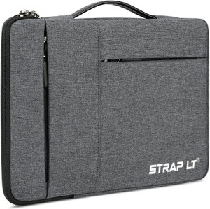 Straplt Laptop Sleeve Case 15.6-16 Inch Waterproof Bag Tablet Handle Laptop Bag Black Waterproof Laptop Sleeve/Cover