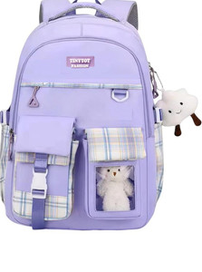 Tinytot School Backpack College Bag Travel Bag 2nd Standard onward वाटरप्रूफ