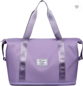 CARRY CARAT purple folding bag cc Waterproof Multipurpose Bag