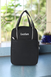 Luzian Classy Lunch Office Tiffin Bags|Insulated Hot/Cold Box & Bottle | School, Picnic Waterproof Lunch Bag