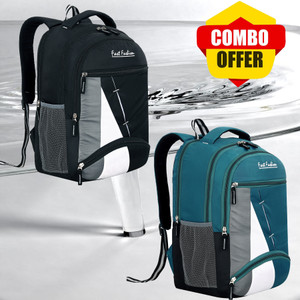 Xfast fashion Large 45 L Laptop Backpack Pack of 2 combo Bag office/school/college Waterproof School Bag