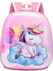 TONY STARK Cute Unicorn Small Backpack Lightweight Kindergarden and Playschool Kids 1-5 Yrs Waterproof School Bag