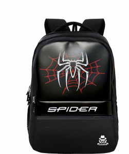 MRSAYON Goldfinch Spider Waterproof School Bag Black - Image 6
