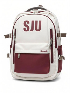 MONVELLI Campus Carry Red Waterproof School Bag - Image 6