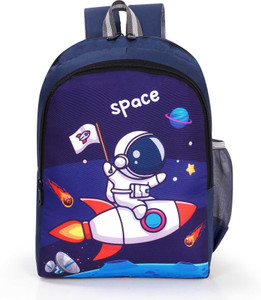 SHNOR Space Medium 25 L lkg ukg & 1st class school Bags Backpack for kids School Bag
