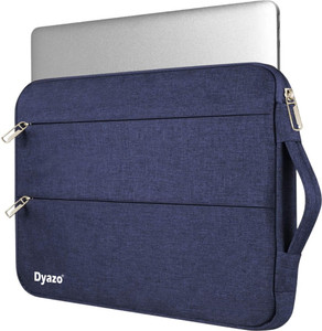 Dyazo Plus Sleeve Case 13-13.3 Inch Notebook With Two Front Accessory Pocket & Handle Laptop Bag
